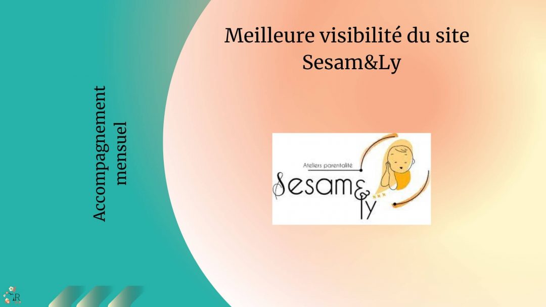 Accompagnement SEO site web Sesamely